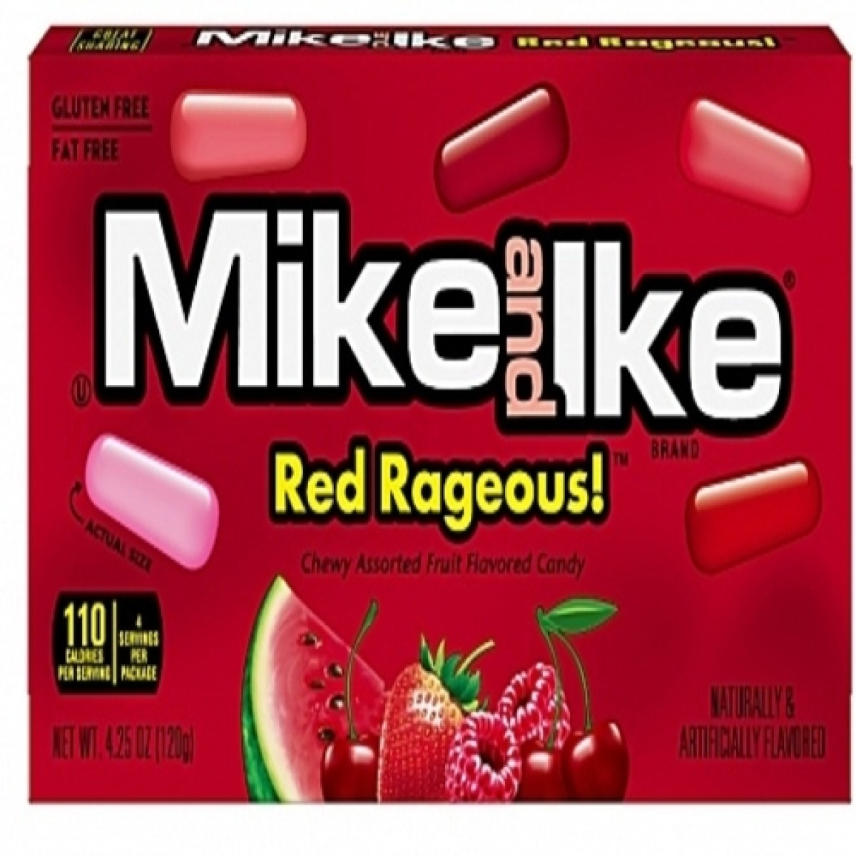 Mike and ike red rageous 120gr
